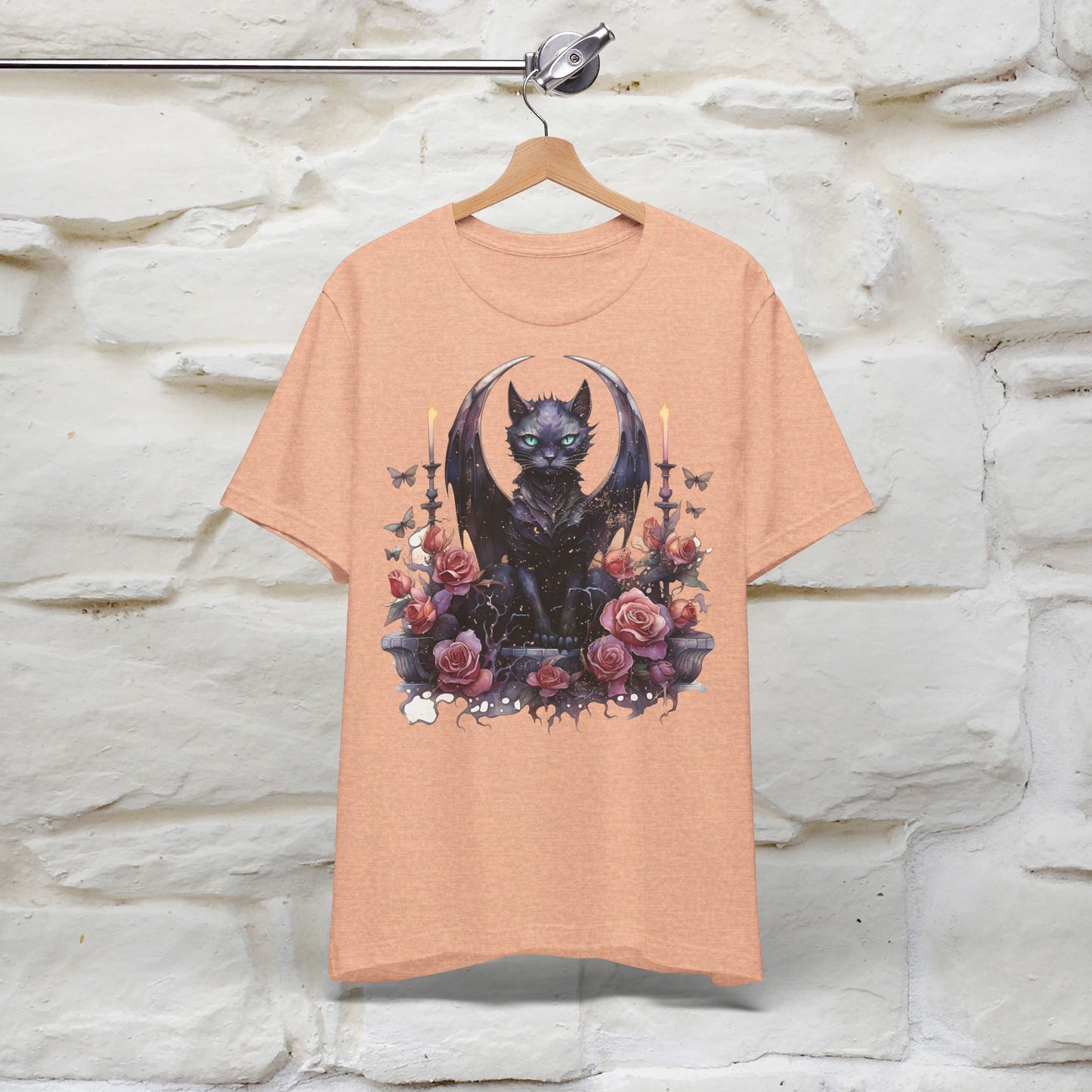 ''Red Petals of Darkness"'' T-shirt for Women 100% Cotton* - Nunu&Miao Studio