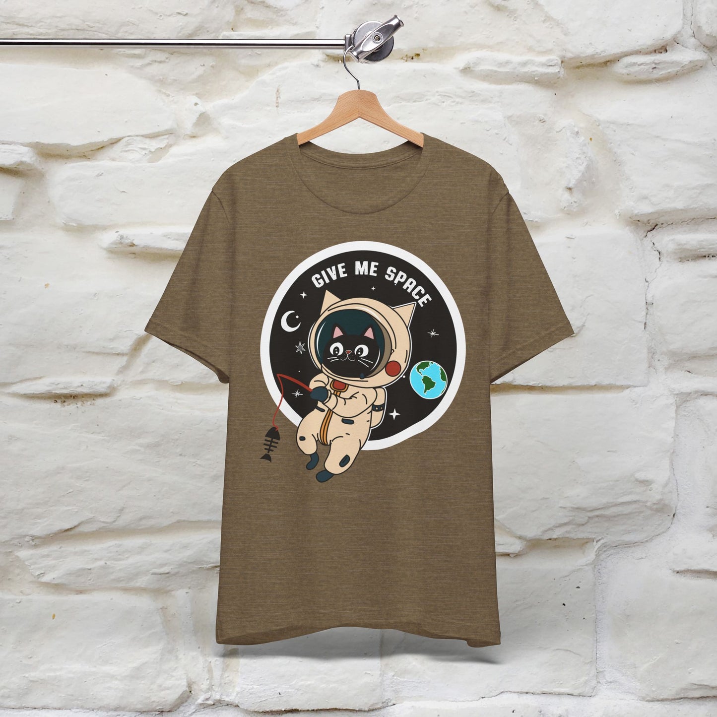 Give Me Space Cat T-Shirt for Men & Women | 100% Cotton* Funny  Tee