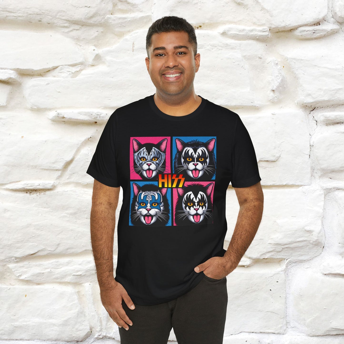 Hiss T-Shirt | Playful Cat Lover Tee for Men & Women | 100% Cotton*