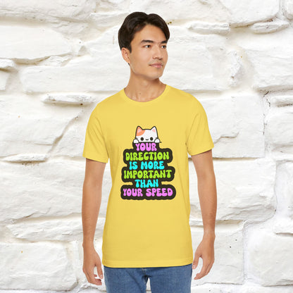 "Your Direction Is More ..." |  Cat T-shirt | Nunu&Miao Studio - Nunu&Miao Studio