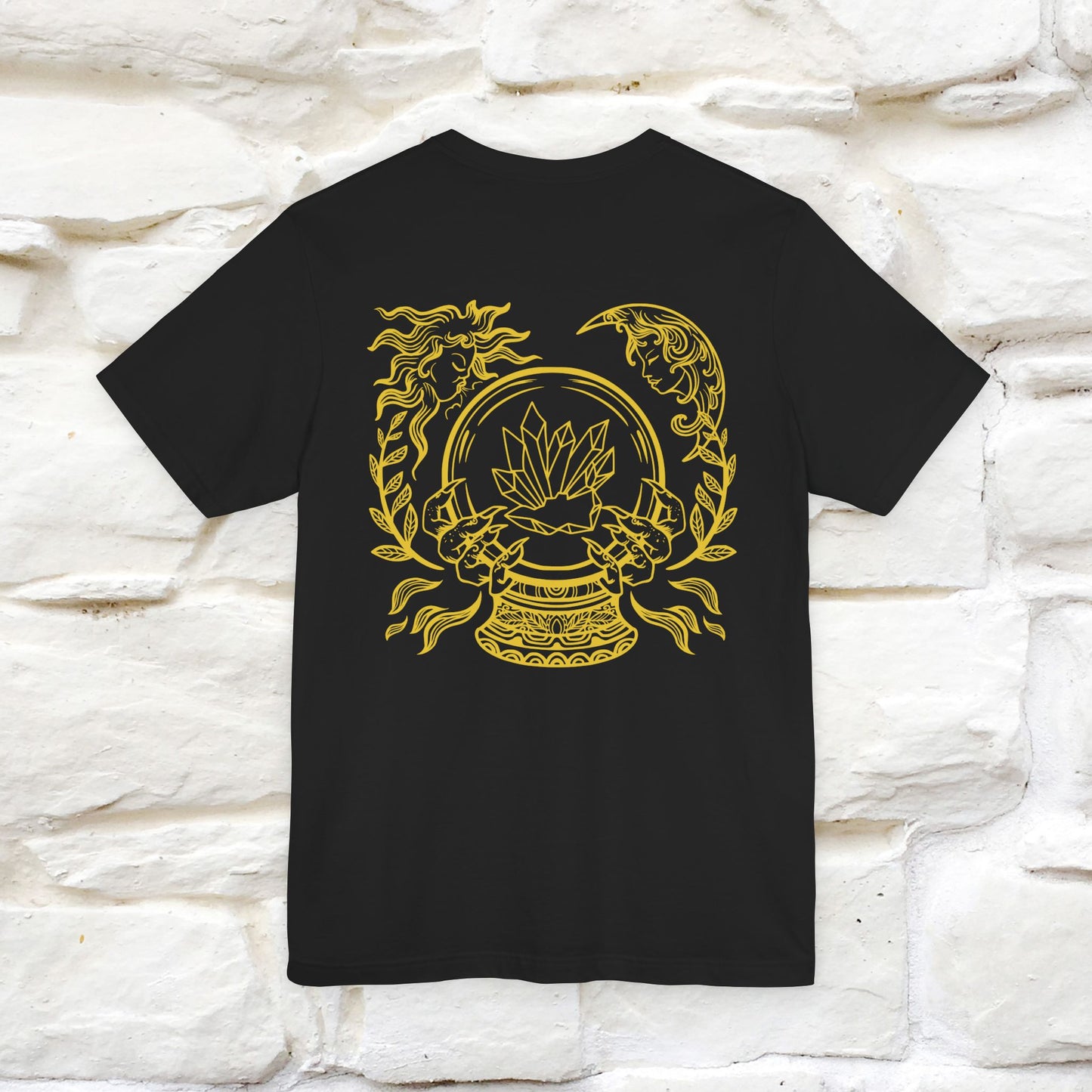 ''The Cristal'' Cat T-Shirt Front and Back Design | Nunu&Miao Studio