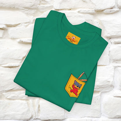 "Be Like Water: Cattitude Master | Cat T-Shirt |Nunu&Miao Studio