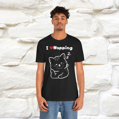 "I Love Napping" Cat T-Shirt for Men & Women | 100% Cotton* 🐾