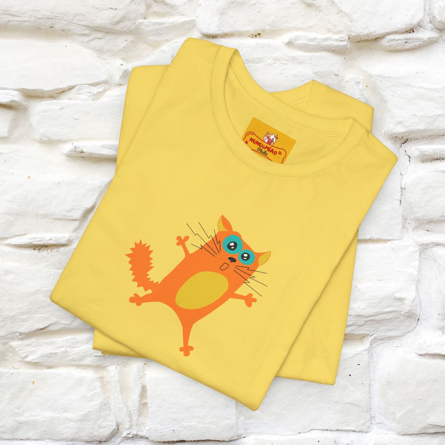 "It Always Seems Impossible Until It’s Done" Cat T-Shirt| Front & Back Design | Nunu&Miao Studio