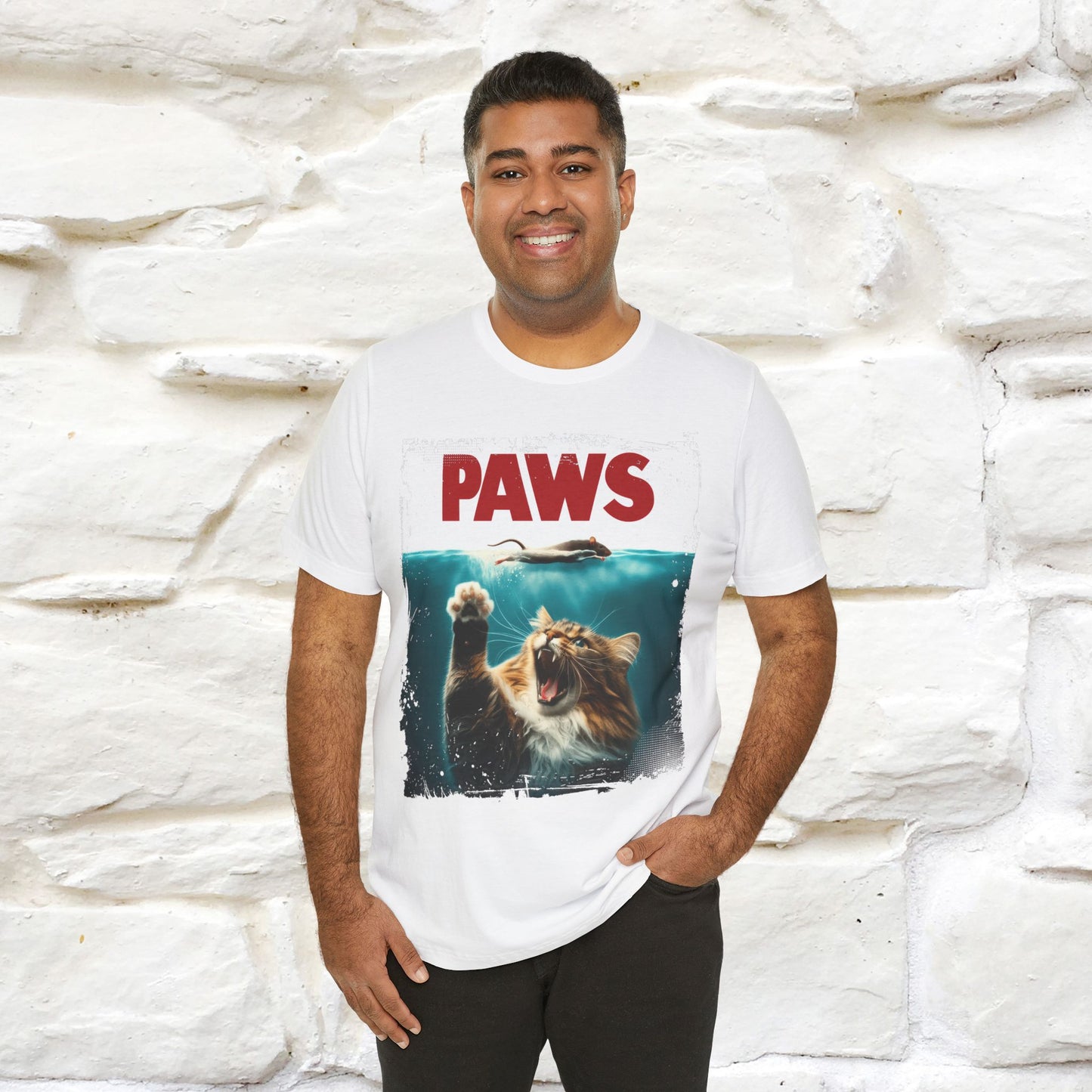 ''Paws'' Cat T-Shirt |  | Nunu&Miao Studio