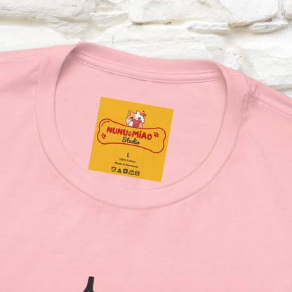 ""It's A Good Day" Cat T-Shirt| Front & Back Design | Nunu&Miao Studio