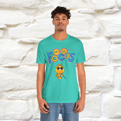 ''Don’t Lose Focus'' Cat T-Shirt | Nunu&Miao Studio