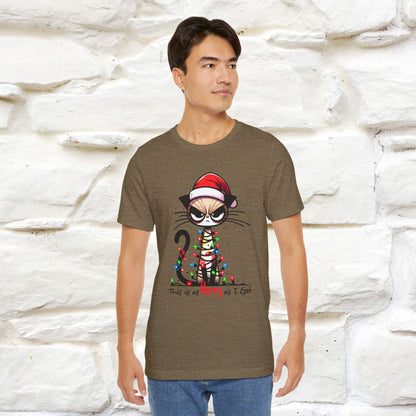 This Is Merry As I Get Christmas Cattitude Shirt for Men & Women | 100% Cotton*