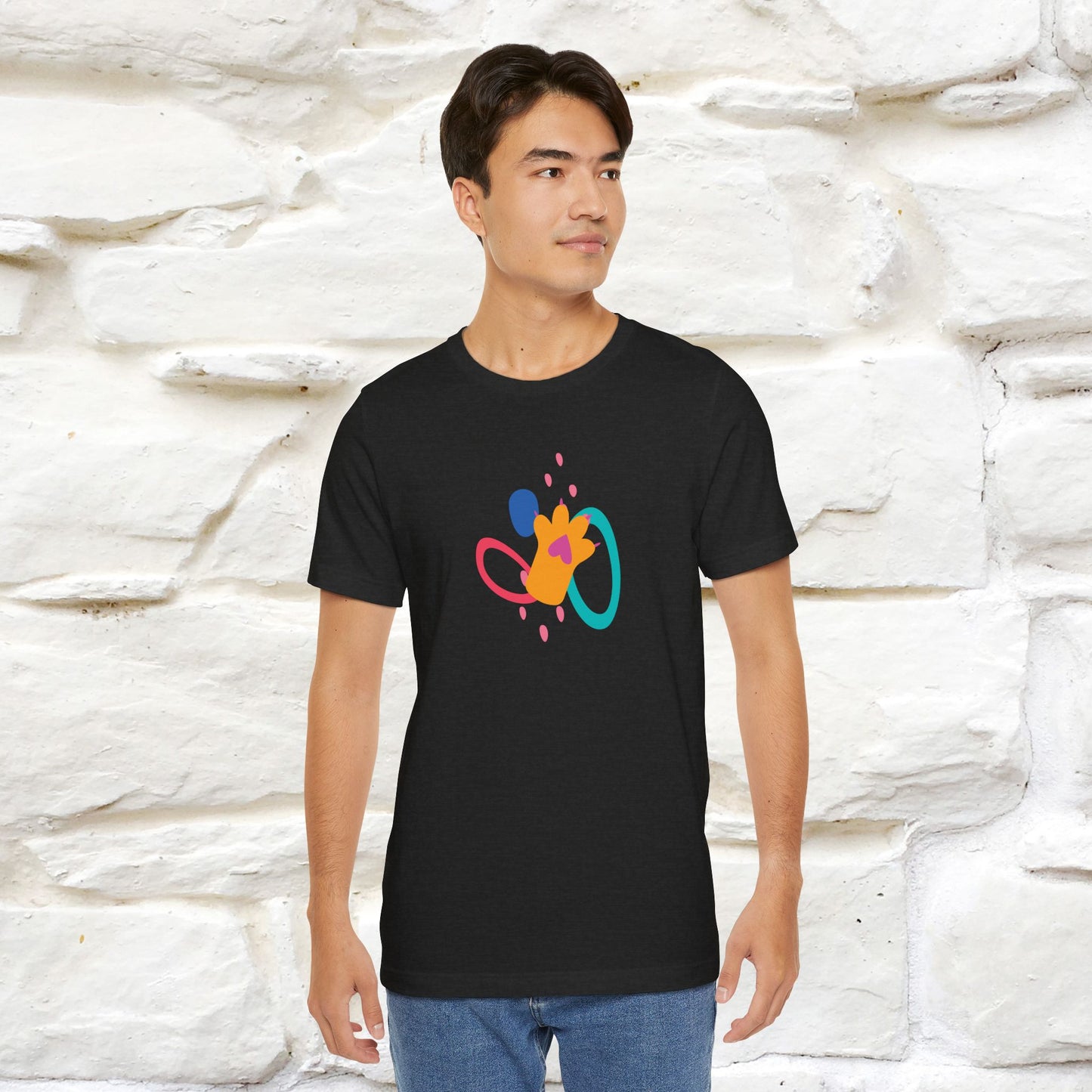 ''The Power Of Meow'' Cat T-Shirt Front and Back Design | Nunu&Miao Studio