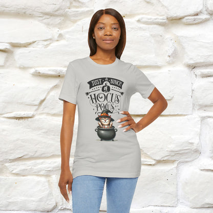 "Just A Bunch Of Hocus Pocus" Cat  T-shirt |Nunu&Miao Studio