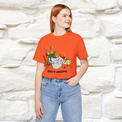 You're Welcome | Sarcastic Cat Christmas Shirt  |Nunu&Miao Studio - Nunu&Miao Studio