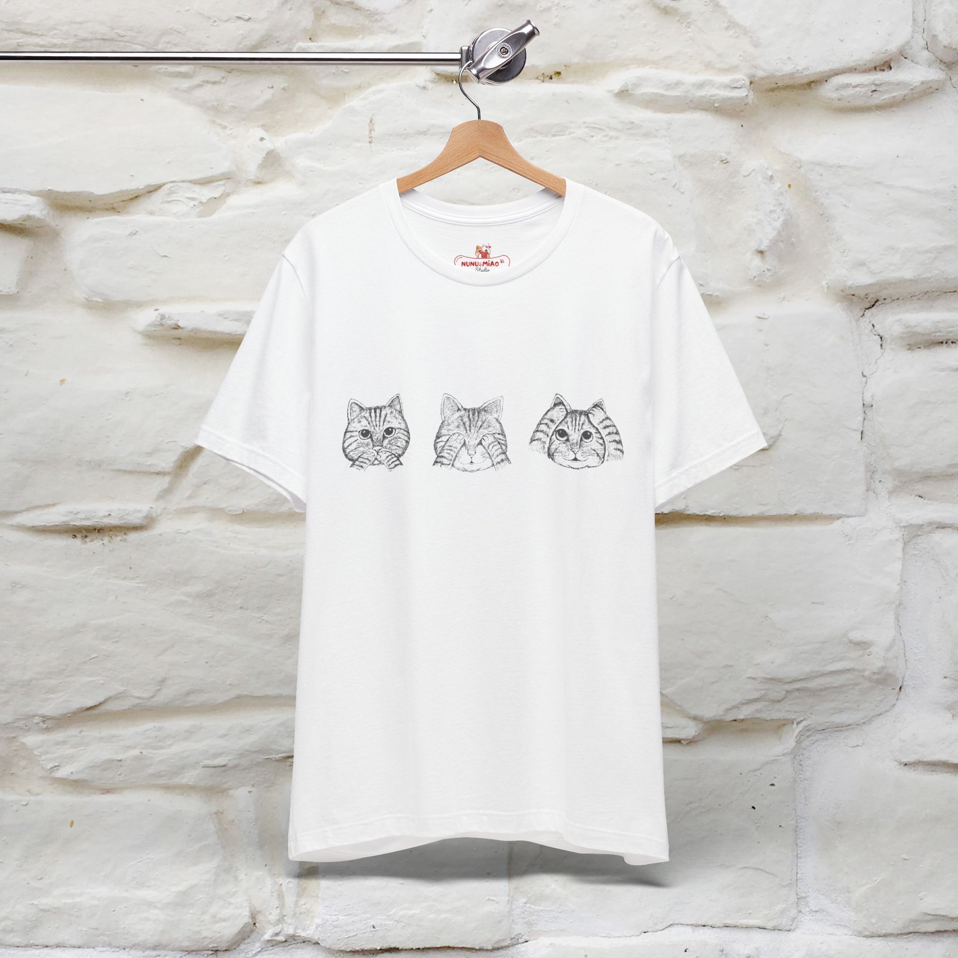 "Cute Cats" Funny Cat T-Shirt for Men & Women | 100% Cotton* - Nunu&Miao Studio