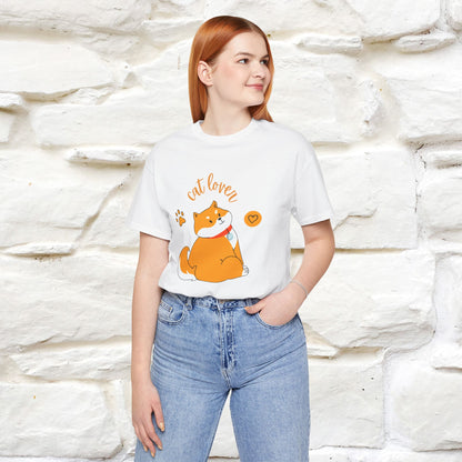 "Cat Lover" T-Shirt for Men & Women | 100% Cotton | Purrfect Gift for Cat Enthusiasts