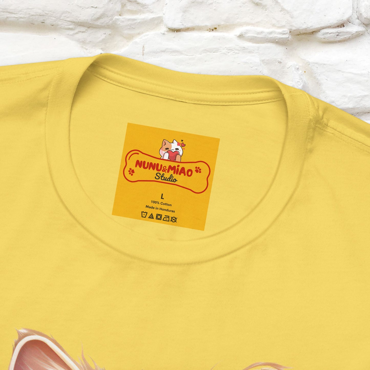 "Mr. Meow" Elegante T-shirt con gatto per uomo e donna | 100% cotone*