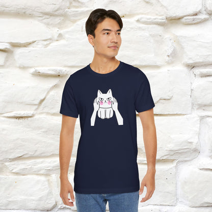 ''Leave Me Alone'' Cat T-Shirt | Nunu&Miao Studio