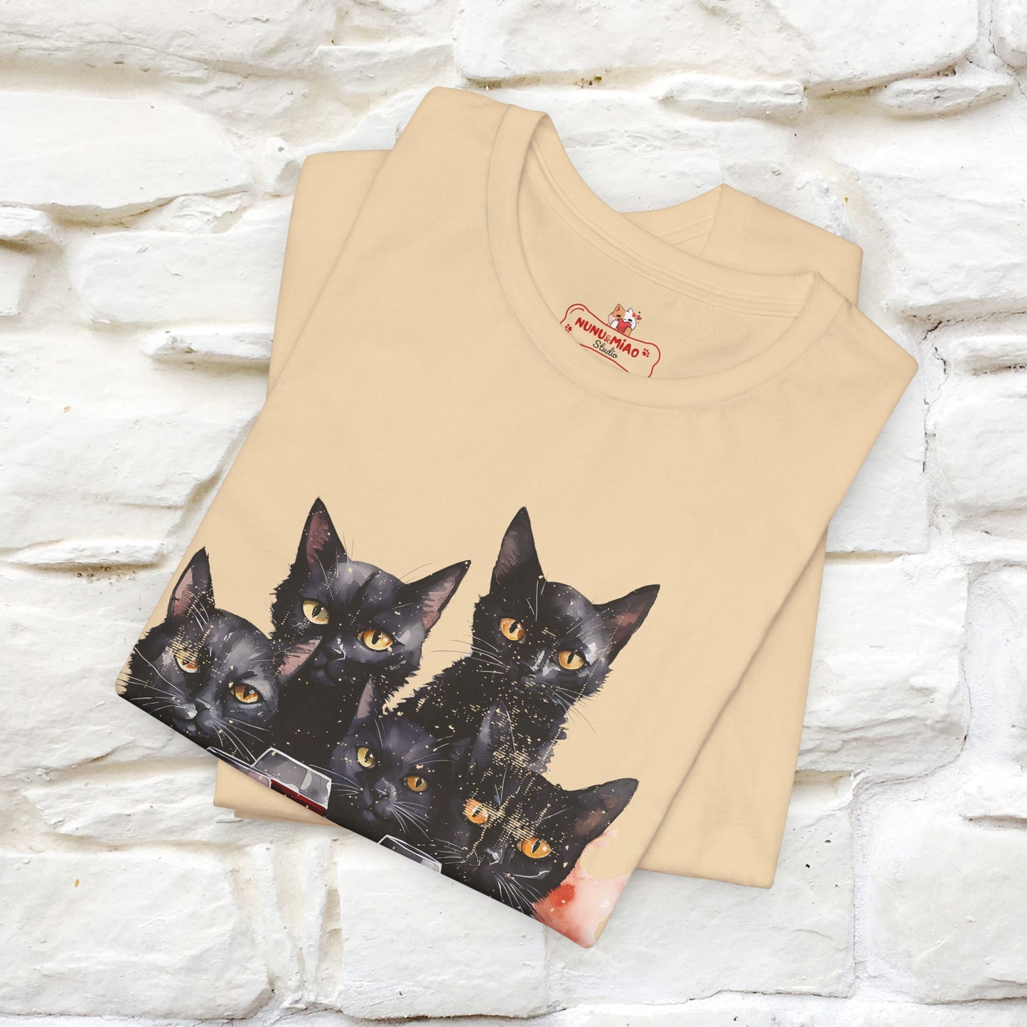 "Black Catty Cocktails" T-Shirt for Men & Women | 100% Cotton*