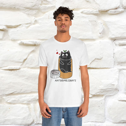 "Antidepressants" Funny Cat T-Shirt for Men & Women | 100% Cotton* 🐾