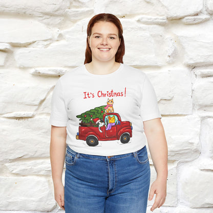 It's Christmas | Festive Cat Christmas Shirt for Men & Women | 100% Cotton*