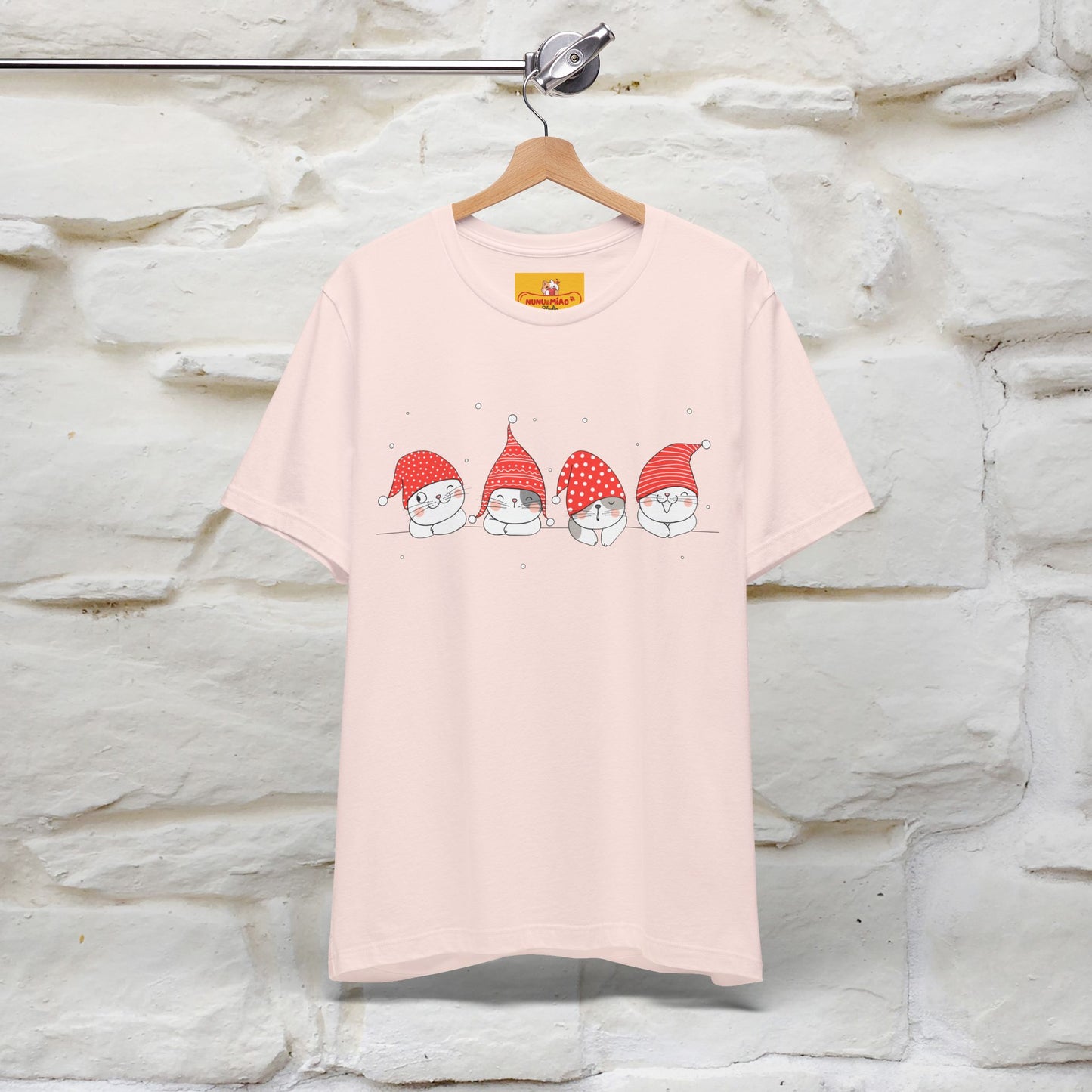 ''Christmas Cute'' |Cats T-shirt | Nunu&Miao Studio - Nunu&Miao Studio