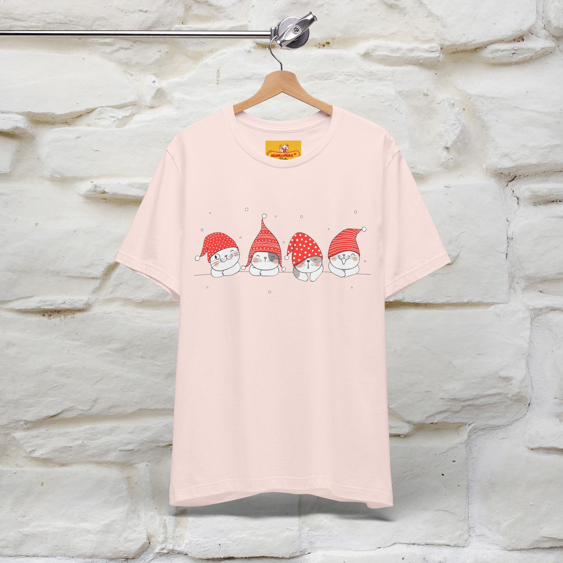 ''Christmas Cute'' |Cats T-shirt | Nunu&Miao Studio - Nunu&Miao Studio
