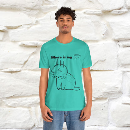 "Where Is My Tuna?" Cat T-Shirt | Nunu&Miao Studio
