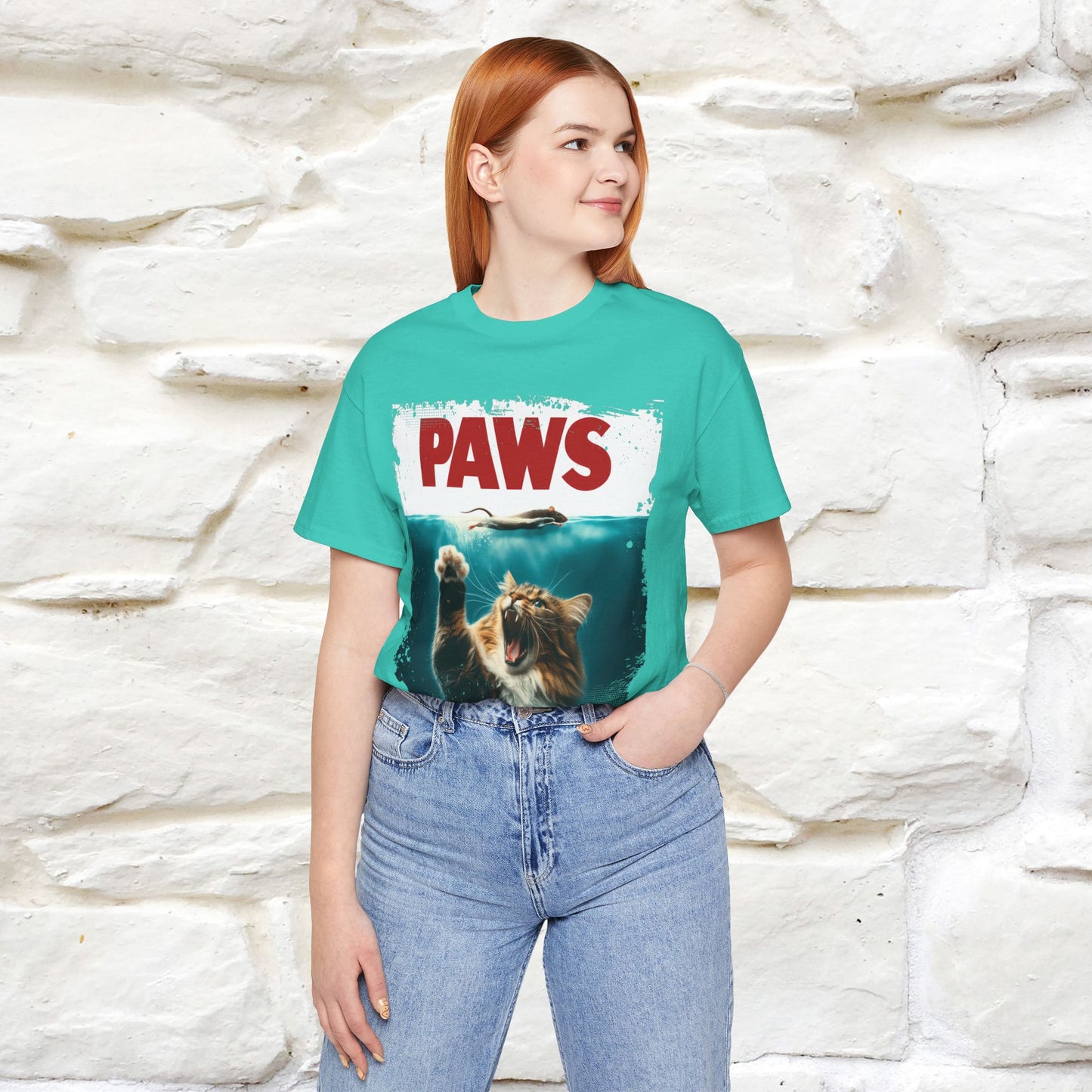 ''Paws'' Cat T-Shirt |  | Nunu&Miao Studio