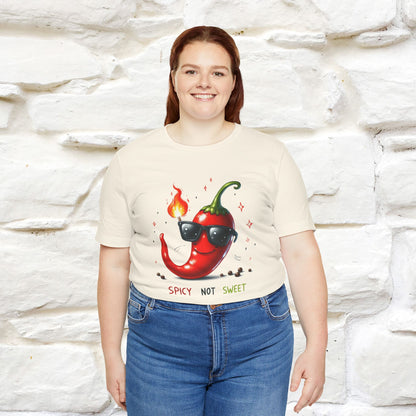 "Spicy Not Sweet" |Funny T-Shirt | Nunu&Miao Studio