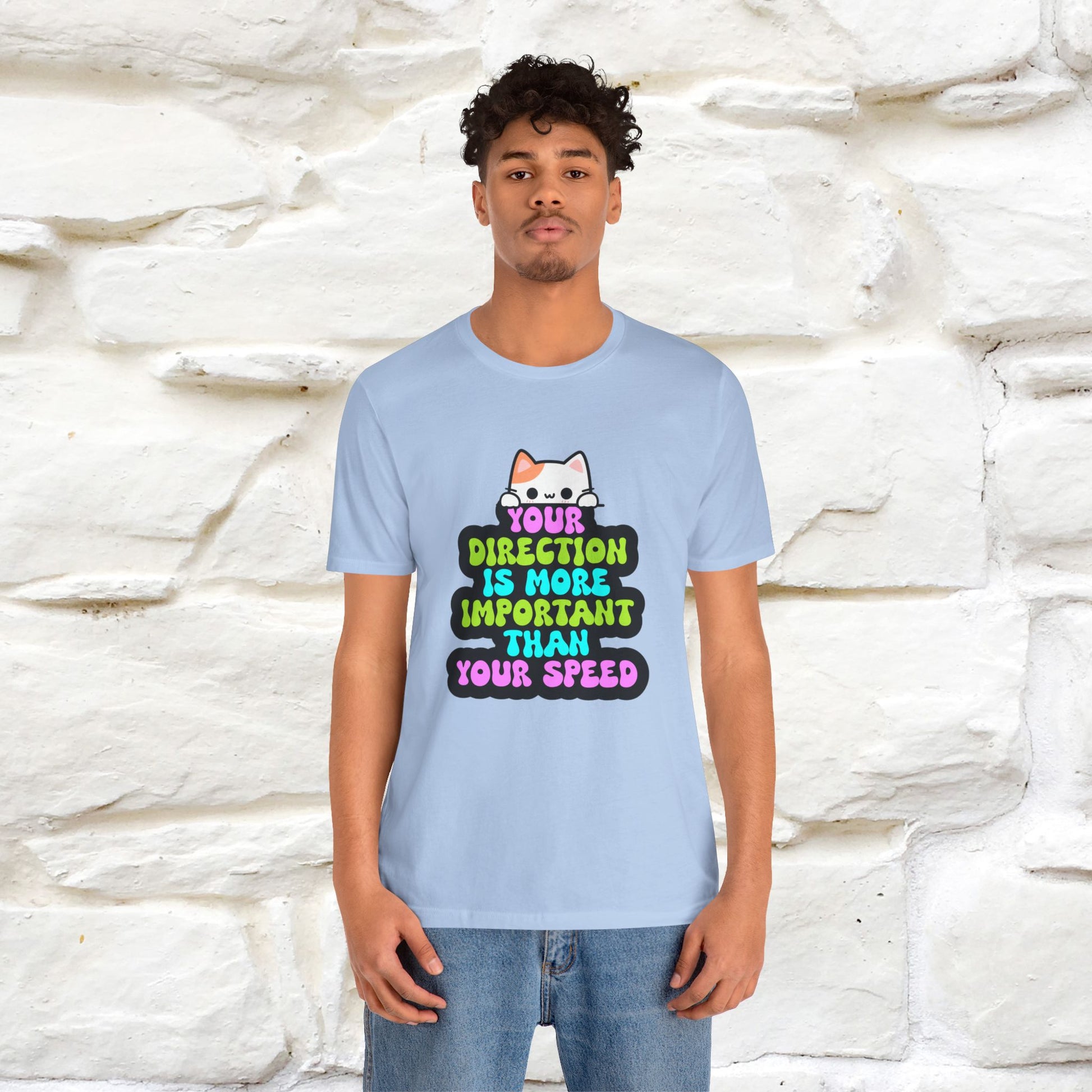 "Your Direction Is More ..." |  Cat T-shirt | Nunu&Miao Studio - Nunu&Miao Studio