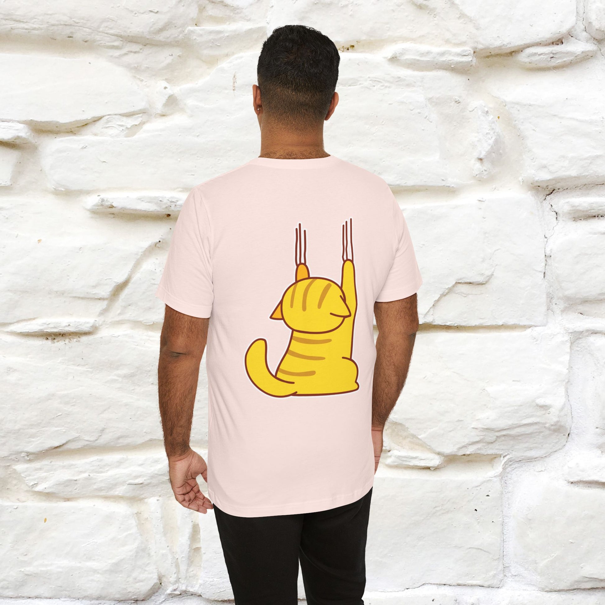 "It's Meawday" Cat T-shirt | Front & Back Design | Nunu&Miao Studio - Nunu&Miao Studio