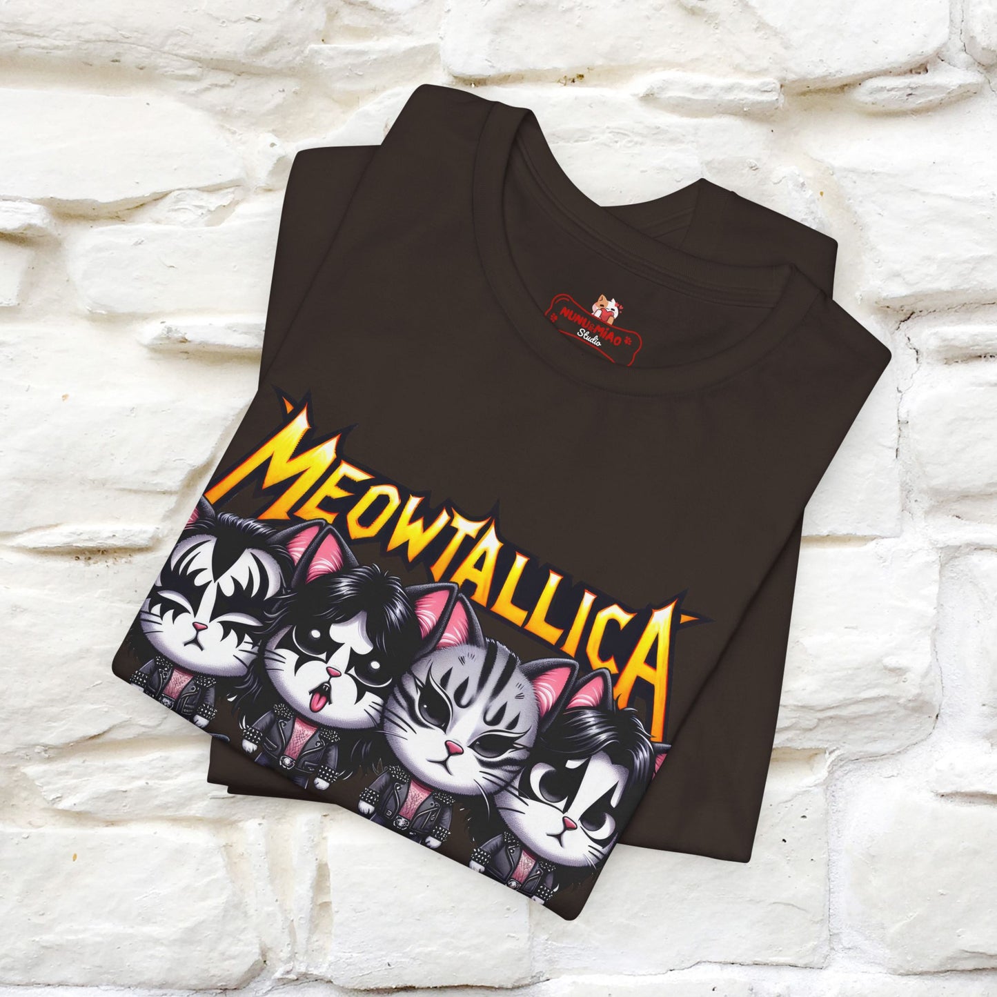 Meowtallica T-Shirt | Rock-Inspired Cat Tee for Men & Women | 100% Cotton*