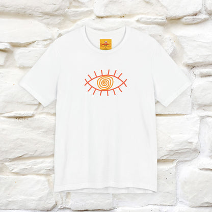 "The Hypnotic Meow'' Cat T-Shirt Front and Back Design | Nunu&Miao Studio