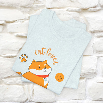 "Cat Lover" T-Shirt for Men & Women | 100% Cotton | Purrfect Gift for Cat Enthusiasts