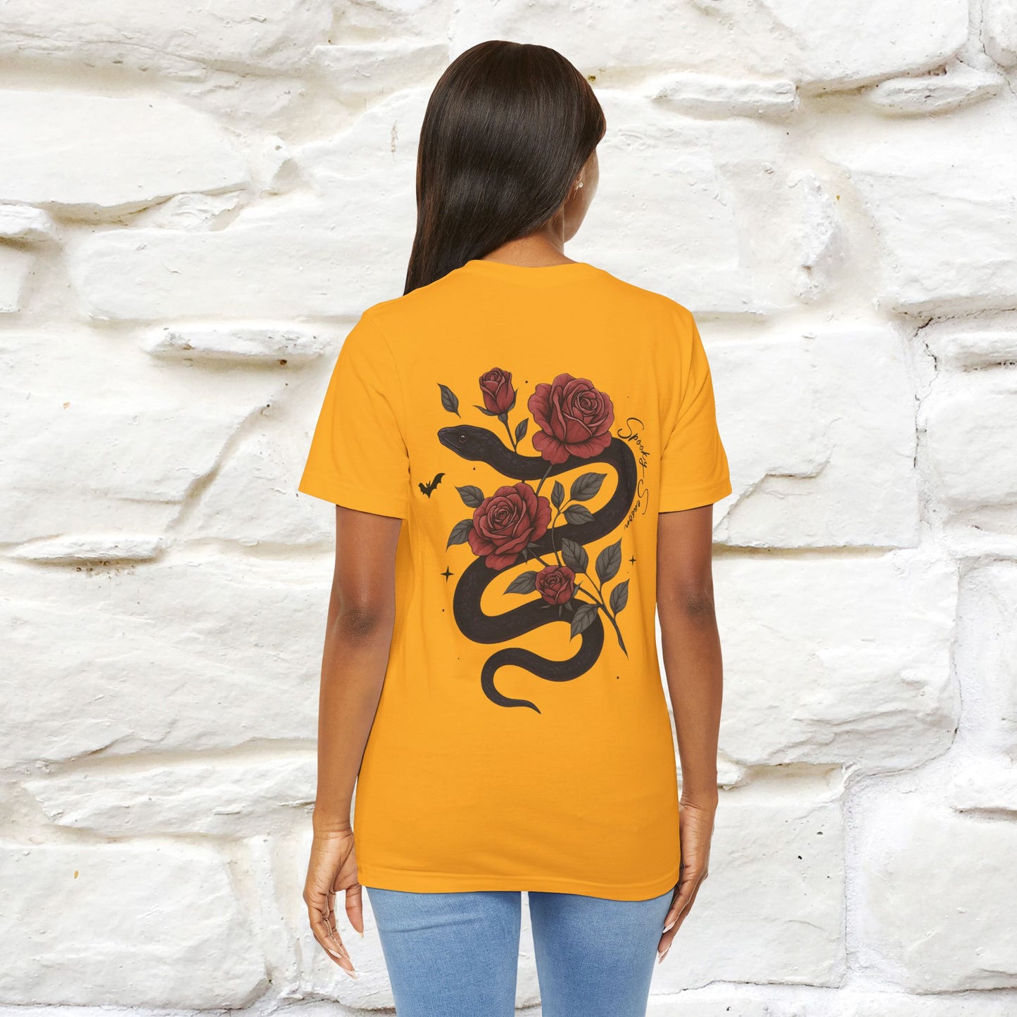 "The Rose and The Snake " Halloween T-shirt |Nunu&Miao Studio