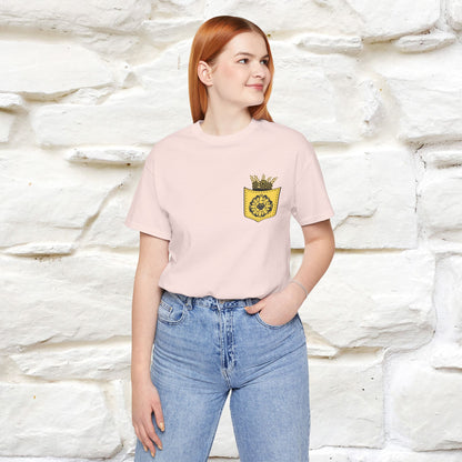 ''Black Cat Circle'' Cat T-Shirt Front and Back Design | Nunu&Miao Studio