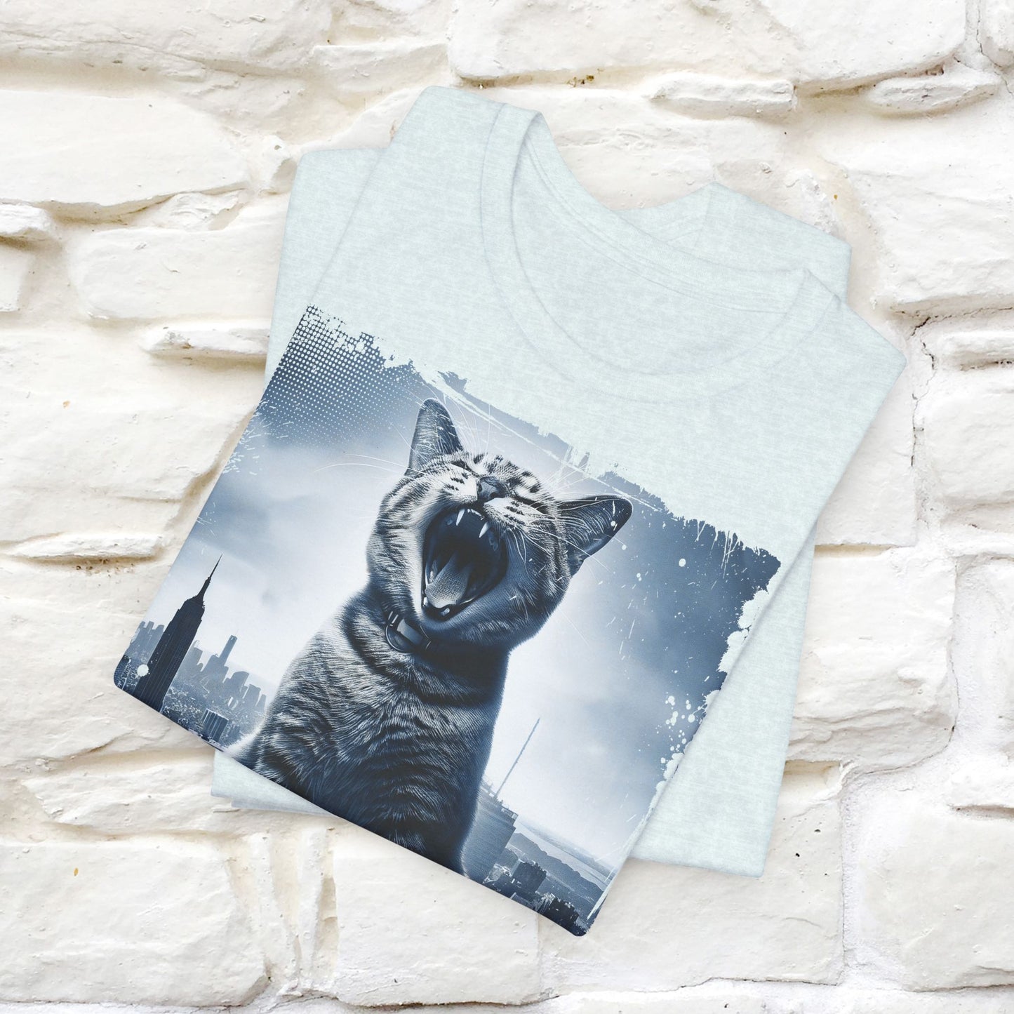 Catzilla T-Shirt | Fun Monster Cat Tee for Men & Women | 100% Cotton*