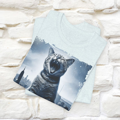 Catzilla T-Shirt | Fun Monster Cat Tee for Men & Women | 100% Cotton*