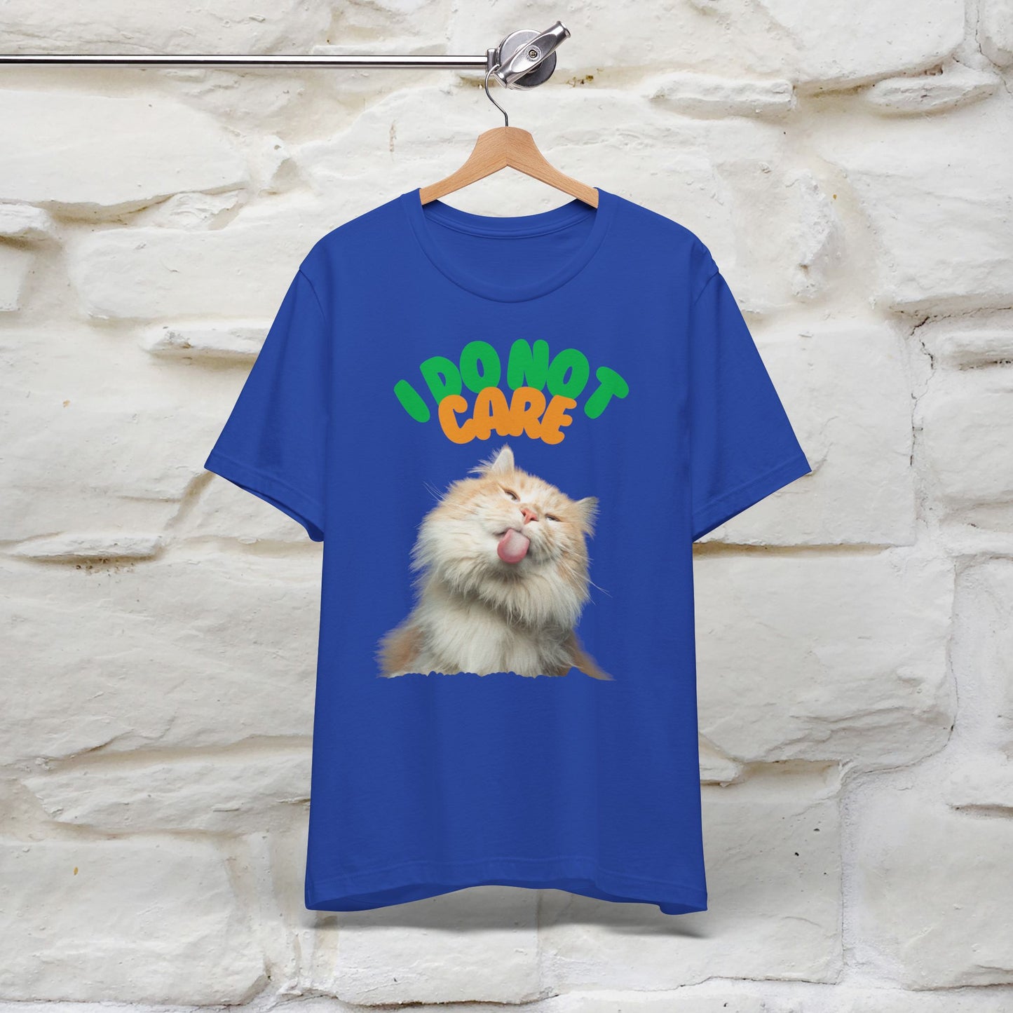 ''I Do Not Care''  Cat T-shirt for Men and Women  100% Cotton*