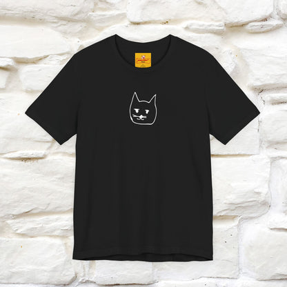 "Caos'' Cat T-Shirt Front and Back Design | Nunu&Miao Studio