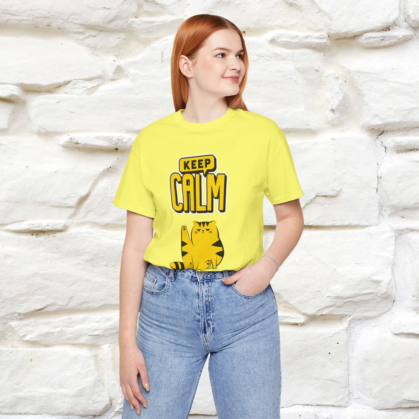 "Keep..."  | Cat T-Shirt  | Nunu&Miao Studio