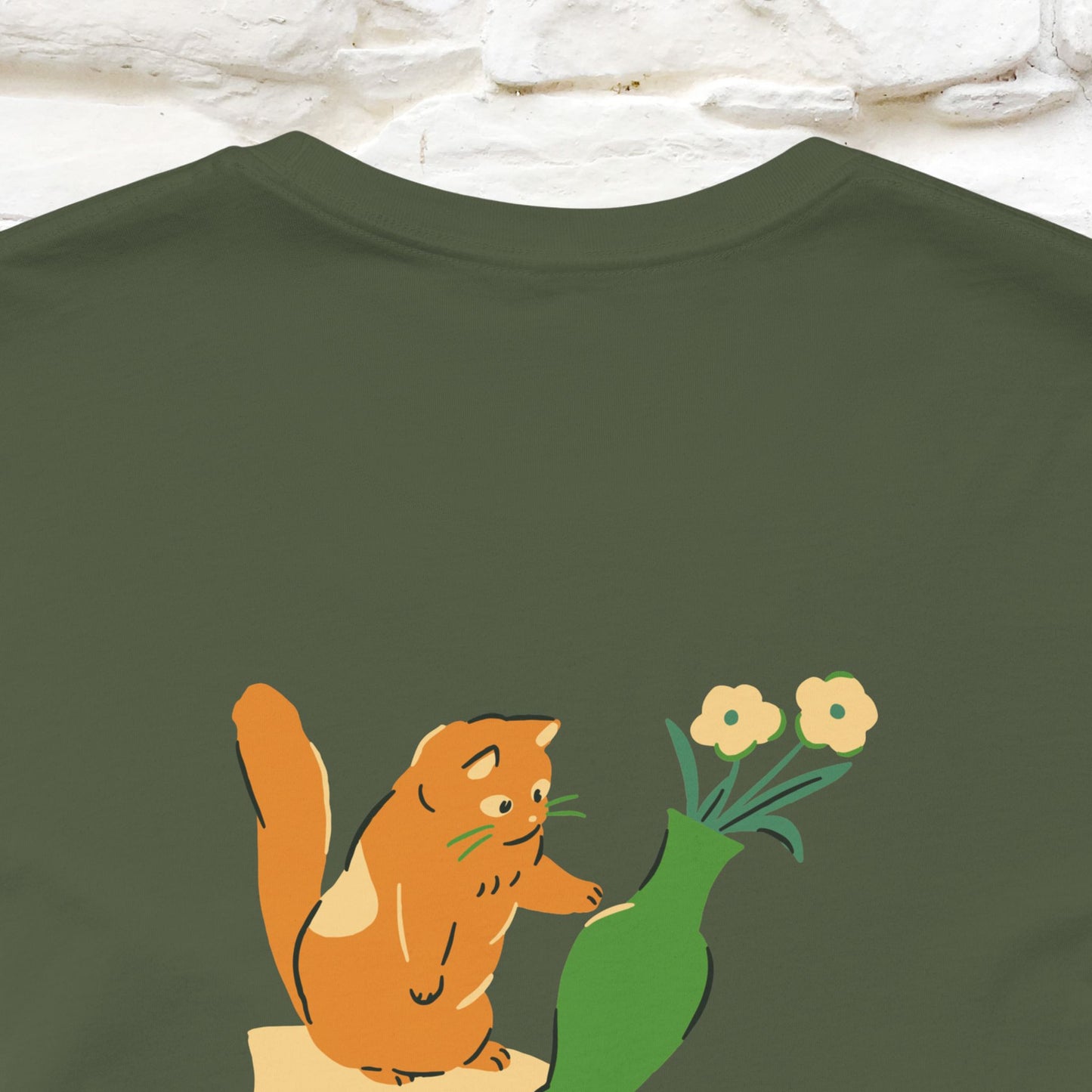 "I'm Not Messy .. " Cat T-Shirt | Front & Back Design | Nunu&Miao Studio