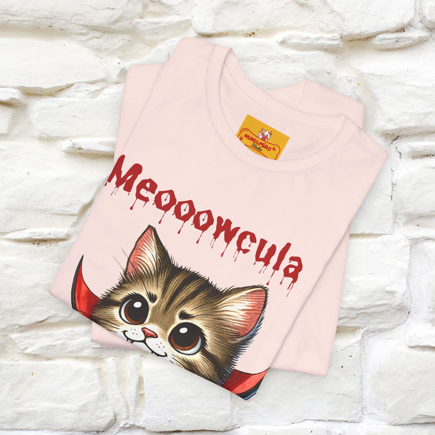 "Meooowcula" Cat T-shirt |Nunu&Miao Studio
