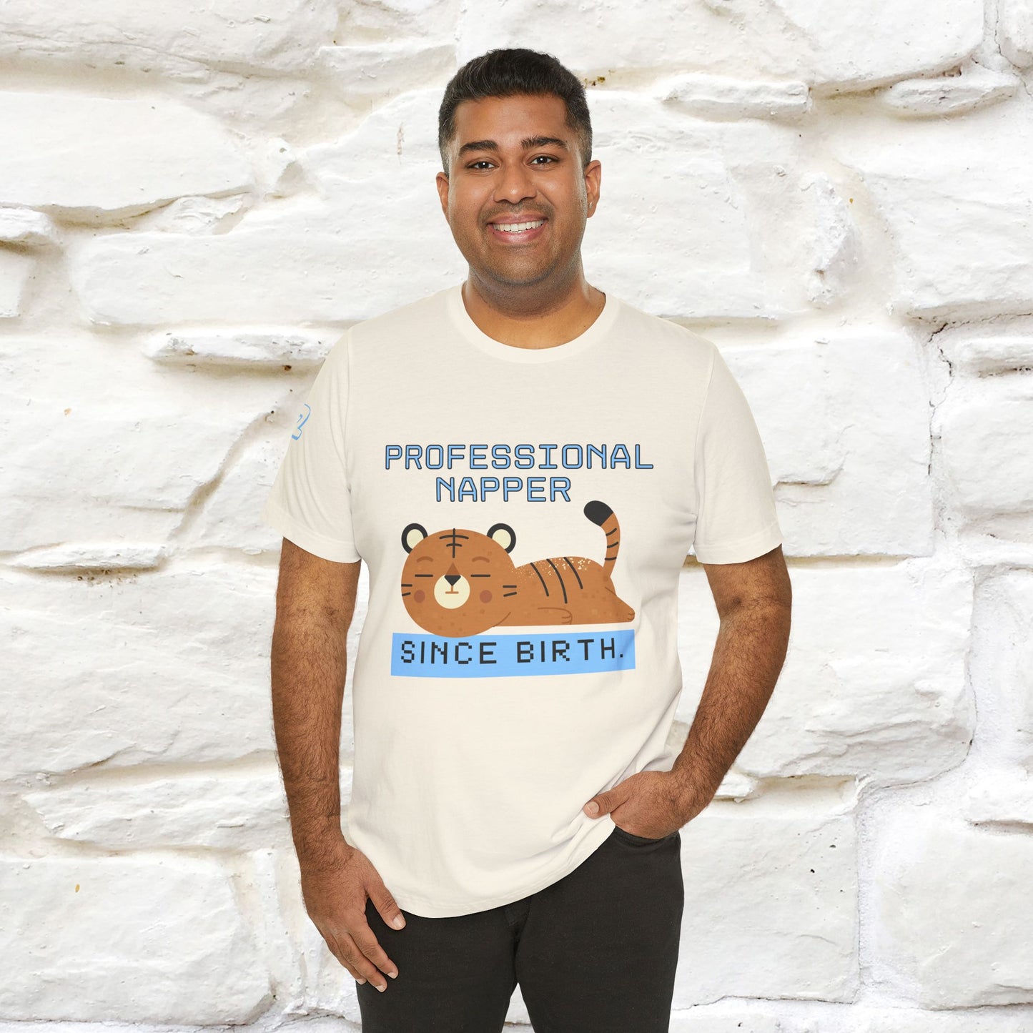 ''Professional napper since birth.''| CatT-Shirt | Nunu&Miao Studio