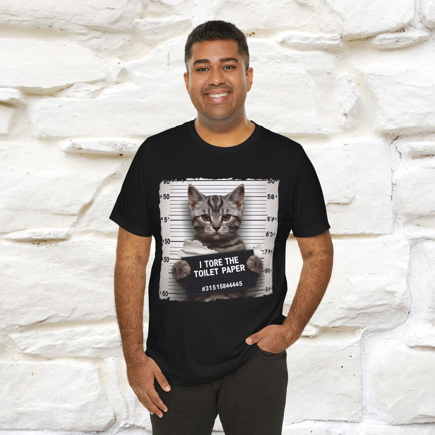 ''I Tore The Toilet Paper'' | Funny Cat T-Shirt | Nunu&Miao Studio