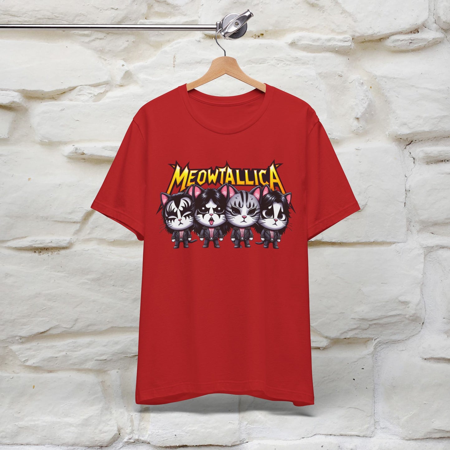 Meowtallica T-Shirt | Rock-Inspired Cat Tee for Men & Women | 100% Cotton*