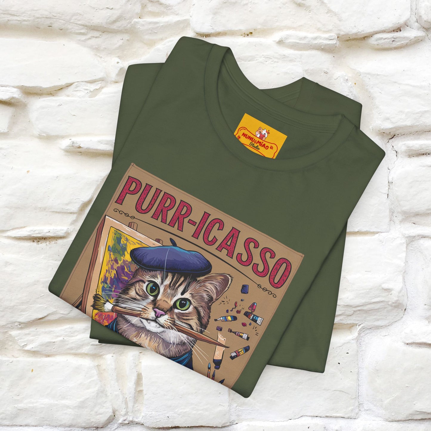 ''Purr-Icasso Masters Of Meows'' | CatT-Shirt | Nunu&Miao Studio