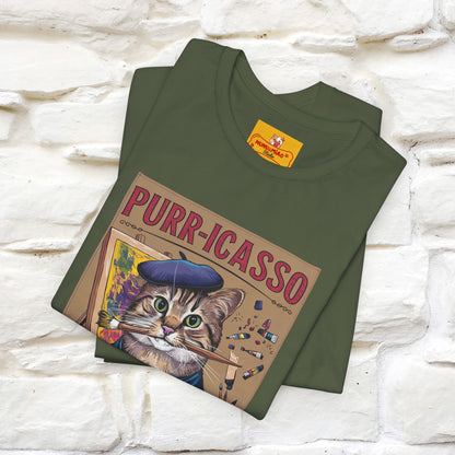 ''Purr-Icasso Masters Of Meows'' | CatT-Shirt | Nunu&Miao Studio