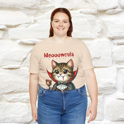 "Meooowcula" Cat T-shirt |Nunu&Miao Studio