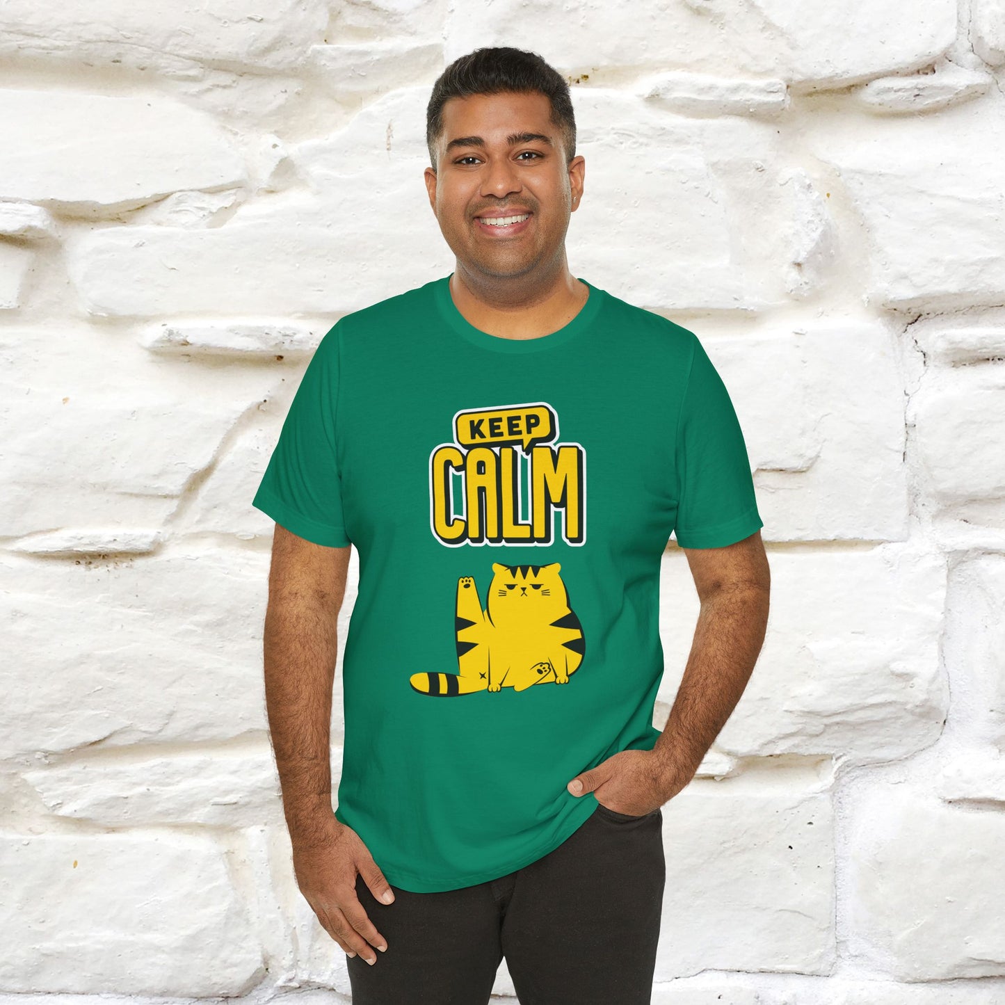 "Keep..."  | Cat T-Shirt  | Nunu&Miao Studio