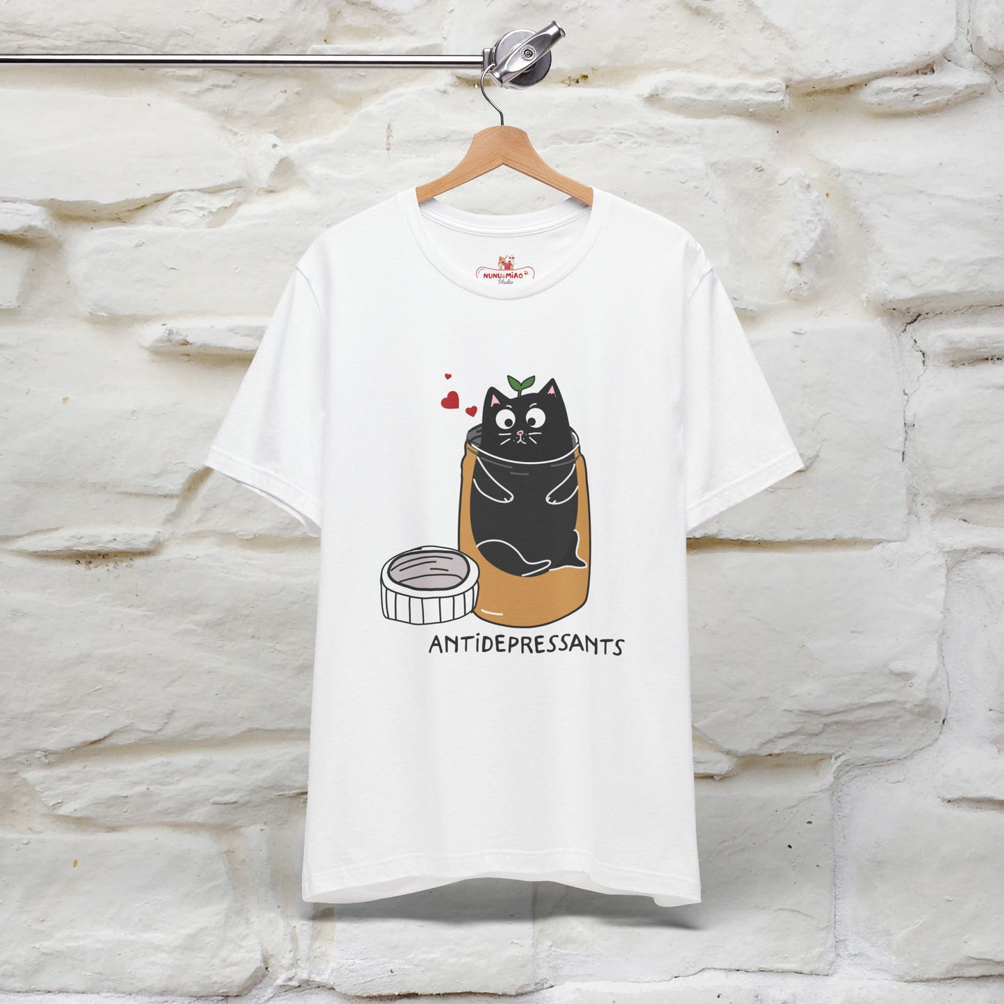 "Antidepressants" Funny Cat T-Shirt for Men & Women | 100% Cotton* 🐾