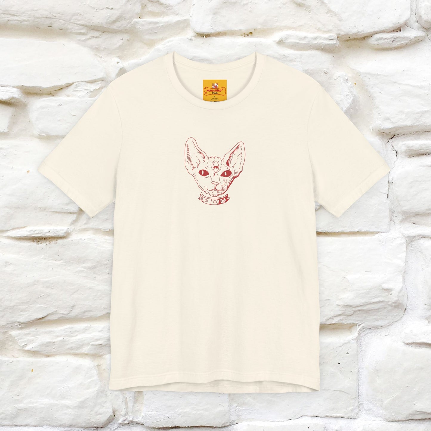 ''Illusion'' Cat T-Shirt Front and Back Design | Nunu&Miao Studio